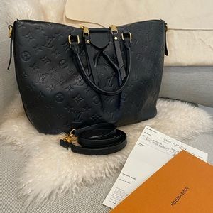 Louis Vuitton Monogram Empreinte Mazarine MM Handbag